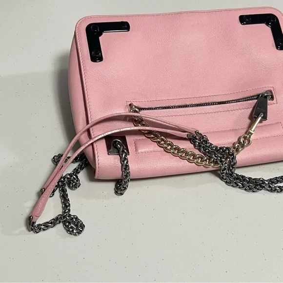 FURLA Diana Leather Chain Strap Bag in Pink - Picture 6 of 16